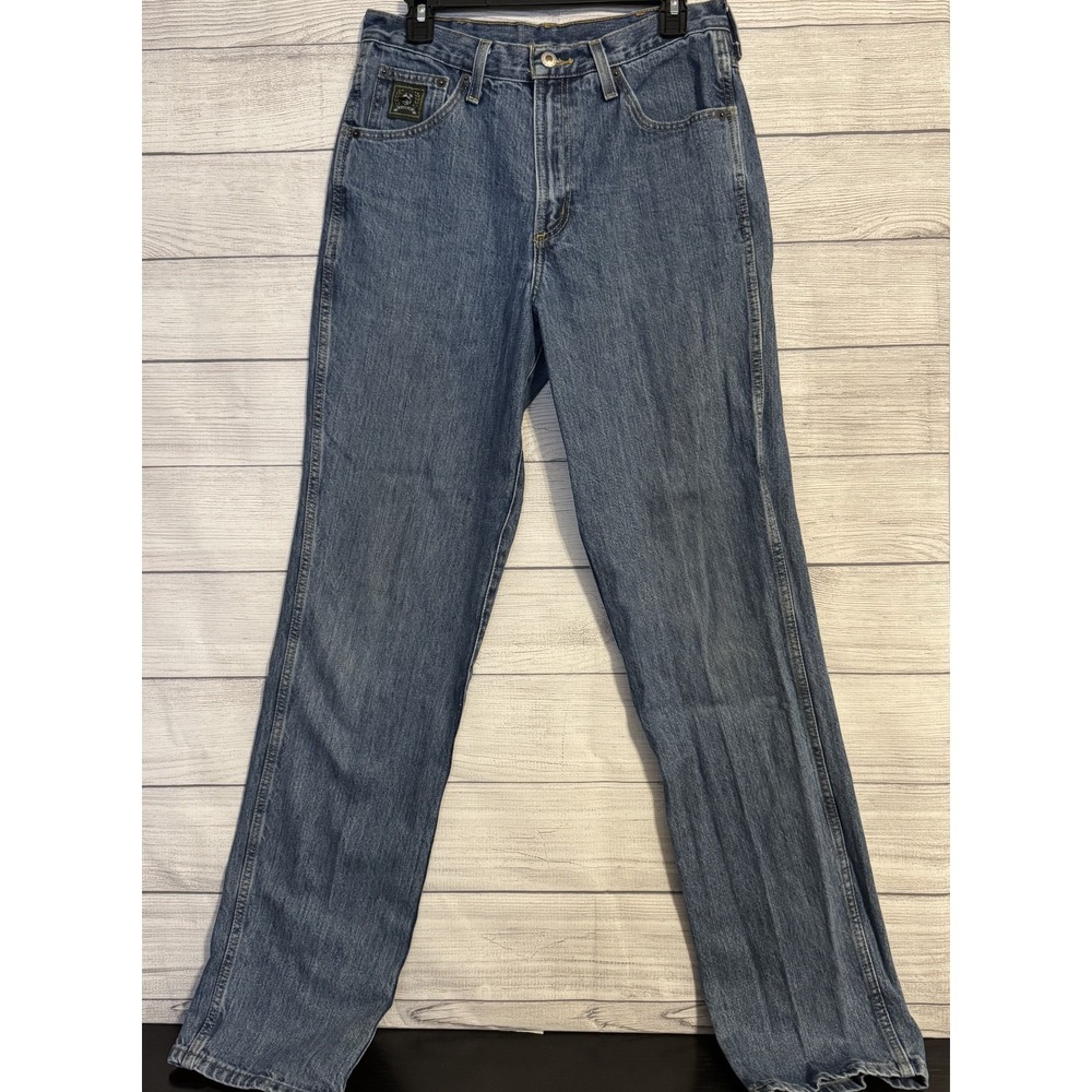 Cinch Men's Jeans 31x36 Western Denim Blue 100% Cotton Cinch Up